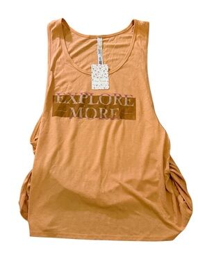 Free People Tank Top in Rust